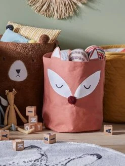 Panier Renard Marron - Vertbaudet 6 Panier Renard Marron - Vertbaudet -Vertbaudet Boutique panier renard 1