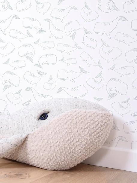 Papier Peint Intissé LILIPINSO - Motif Baleines Bleu - Lilipinso 4 Papier Peint Intissé LILIPINSO - Motif Baleines Bleu - Lilipinso – Image 2