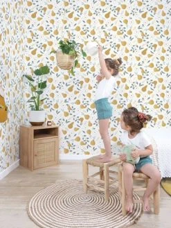 Papier Peint Poires Louise LILIPINSO Moutarde - Lilipinso 5 Papier Peint Poires Louise LILIPINSO Moutarde - Lilipinso -Vertbaudet Boutique papier peint poires louise lilipinso 1