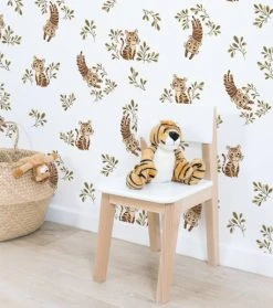 Papier Peint Tigre Savane Felidae LILIPINSO Marron - Lilipinso 7 Papier Peint Tigre Savane Felidae LILIPINSO Marron - Lilipinso -Vertbaudet Boutique papier peint tigre savane felidae lilipinso 2