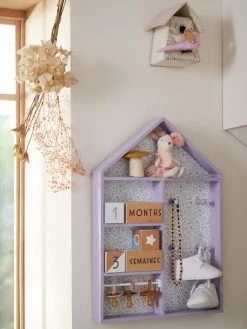 Porte Bijoux Maison Violet - Vertbaudet -Vertbaudet Boutique porte bijoux maison 2