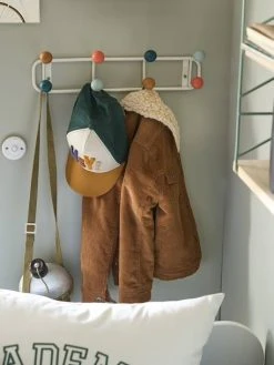 Porte-manteau Sixties Blanc/multicolore - Vertbaudet -Vertbaudet Boutique porte manteau sixties 3