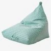 Pouf Poire Palmettes Vert - Vertbaudet 2 Pouf Poire Palmettes Vert - Vertbaudet -Vertbaudet Boutique pouf poire palmettes