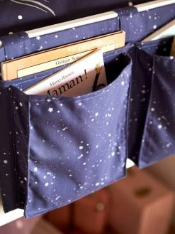 Rangement Multi Poches Spécial Lit En Hauteur Bleu Marine - Vertbaudet -Vertbaudet Boutique rangement multi poches special lit en hauteur 4