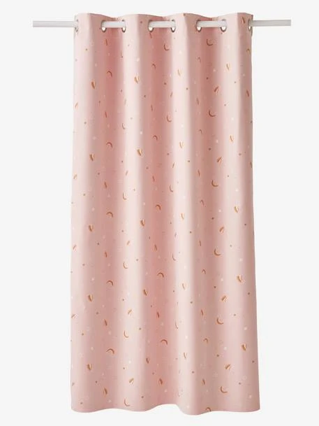 Rideau Occultant Et Phosphorescent Fantaisie Rose - Vertbaudet 4 Rideau Occultant Et Phosphorescent Fantaisie Rose - Vertbaudet – Image 2