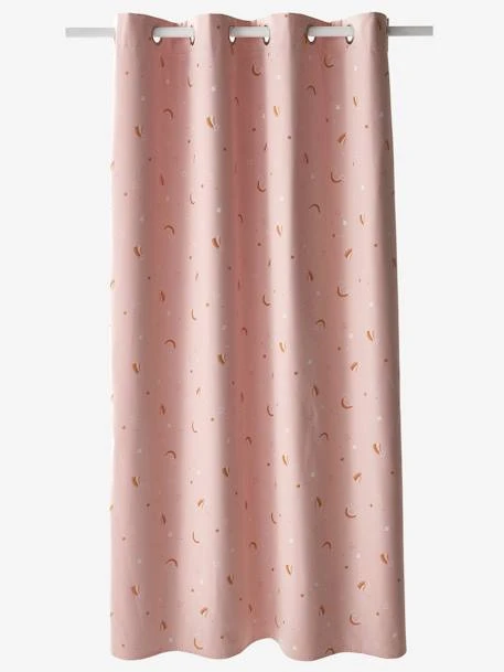 Rideau Occultant Et Phosphorescent Fantaisie Rose - Vertbaudet 5 Rideau Occultant Et Phosphorescent Fantaisie Rose - Vertbaudet – Image 3