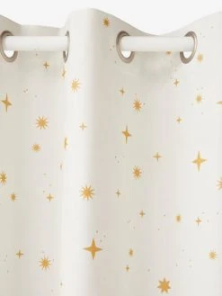 Rideau Occultant étoiles Blanc/étoiles - Vertbaudet