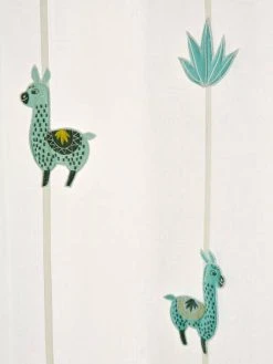 Rideau Tamisant Cactus Ivoire - Vertbaudet -Vertbaudet Boutique rideau tamisant cactus 2