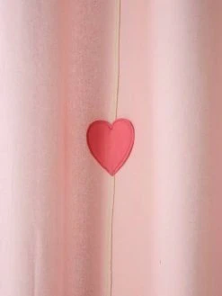 Rideau Tamisant Guirlande Coeurs Rose - Vertbaudet -Vertbaudet Boutique rideau tamisant guirlande coeurs 2