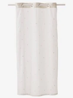 Rideau Voilage Etoiles Filantes Ivoire/or - Vertbaudet -Vertbaudet Boutique rideau voilage etoiles filantes 1