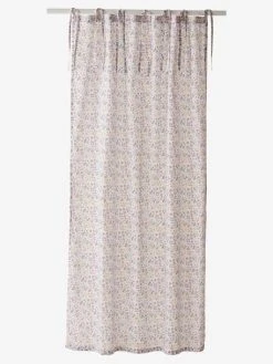 Rideau Voilage PLACE DU LILAS écru / Multicolore - Vertbaudet -Vertbaudet Boutique rideau voilage place du lilas 2
