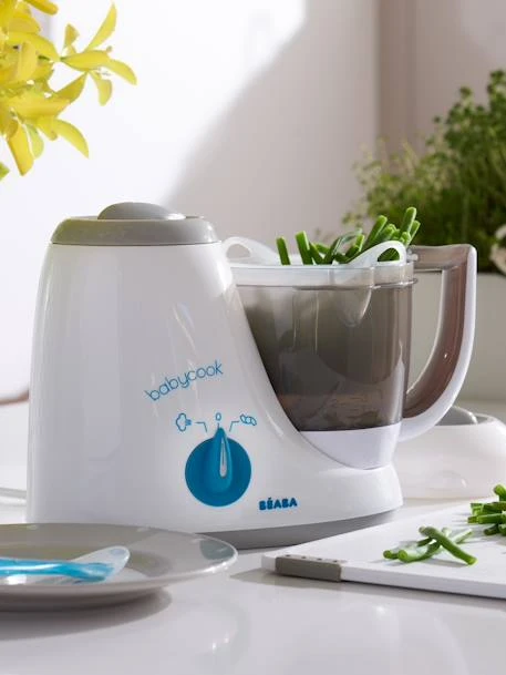 Robot BEABA Babycook Original Blanc/bleu/gris - Beaba 4 Robot BEABA Babycook Original Blanc/bleu/gris - Beaba – Image 2