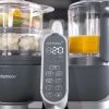 Robot Multifonction BABYMOOV Nutribaby+ Préparateur Culinaire Cuiseur Et Mixeur Industrial Grey - Babymoov