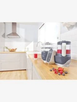 Robot Multifonction BABYMOOV Nutribaby+ Préparateur Culinaire Cuiseur Et Mixeur Industrial Grey - Babymoov -Vertbaudet Boutique robot multifonction babymoov nutribaby preparateur culinaire cuiseur et mixeur 2