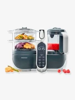 Robot Multifonction BABYMOOV Nutribaby+ Préparateur Culinaire Cuiseur Et Mixeur Industrial Grey - Babymoov -Vertbaudet Boutique robot multifonction babymoov nutribaby preparateur culinaire cuiseur et mixeur 4