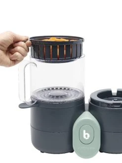 Robot Multifonction Préparateur Culinaire Cuiseur Et Mixeur BABYMOOV Nutribaby One Noir/gris - Babymoov -Vertbaudet Boutique robot multifonction preparateur culinaire cuiseur et mixeur babymoov nutribaby one 2