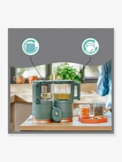 Robot Multifonctions Nutribaby Glass BABYMOOV Forest Green - Babymoov -Vertbaudet Boutique robot multifonctions nutribaby glass babymoov 5