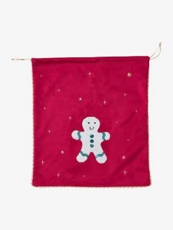 Sac à Jouet Pain D'épice Sequins Réversibles Rouge - Vertbaudet -Vertbaudet Boutique sac a jouet pain depice sequins reversibles 4