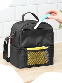 Sac Isotherme Pick & Go BADABULLE Noir - Badabulle -Vertbaudet Boutique sac isotherme pick go badabulle 2