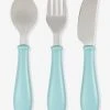 Set 3 Couverts D'apprentissage Inox BEABA Airy Green - Beaba
