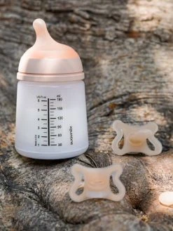 Set Biberon Zero.Zero + Sucette SUAVINEX Rose Nude - Suavinex -Vertbaudet Boutique set biberon zero.zero sucette suavinex 5