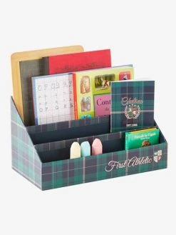 Set Rangement Bureau Ecusson Vert / Bleu - Vertbaudet -Vertbaudet Boutique set rangement bureau ecusson 3