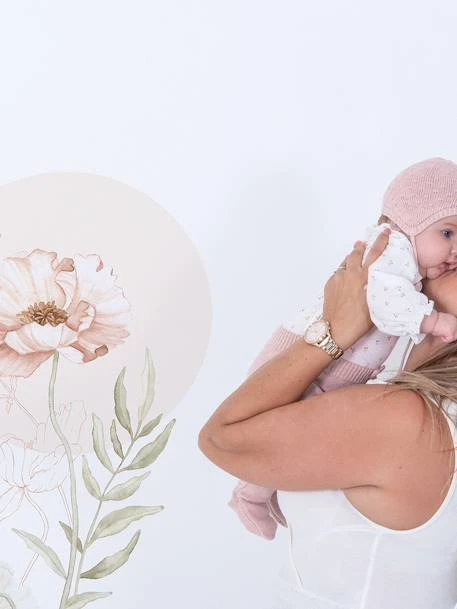 Stickers Géant Coquelicot Poppies LILIPINSO Rose Nude - Lilipinso 4 Stickers Géant Coquelicot Poppies LILIPINSO Rose Nude - Lilipinso – Image 2