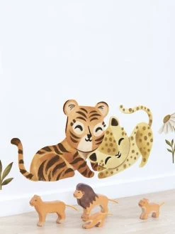 Stickers XL Léopard/Tigre Felidae LILIPINSO Bronze - Lilipinso -Vertbaudet Boutique stickers xl leopardtigre felidae lilipinso 1