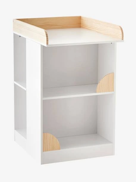 Table à Langer Transformable En Bibliothèque LIGNE ECLIPSE Blanc - Vertbaudet 5 Table à Langer Transformable En Bibliothèque LIGNE ECLIPSE Blanc - Vertbaudet – Image 3