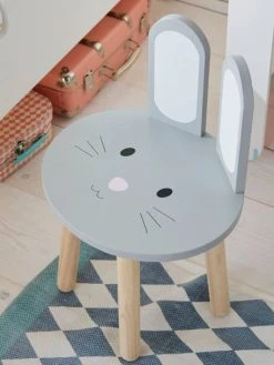 Tabouret Lapinou Gris - Vertbaudet -Vertbaudet Boutique tabouret lapinou 2