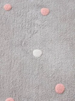 Tapis Confetti Gris Imprimé - Vertbaudet -Vertbaudet Boutique tapis confetti 2