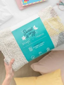 Tapis Coton Lavable Licorne Believe In Yourself LORENA CANALS Gris - Lorena Canals -Vertbaudet Boutique tapis coton lavable licorne believe in yourself lorena canals 2