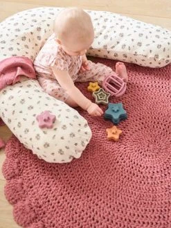 Tapis Crochet Vieux Rose - Vertbaudet -Vertbaudet Boutique tapis crochet 2