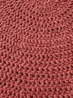 Tapis Crochet Vieux Rose - Vertbaudet -Vertbaudet Boutique tapis crochet 4