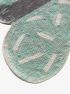 Tapis En éponge Papillon Bleu/blanc - Vertbaudet -Vertbaudet Boutique tapis en eponge papillon 4