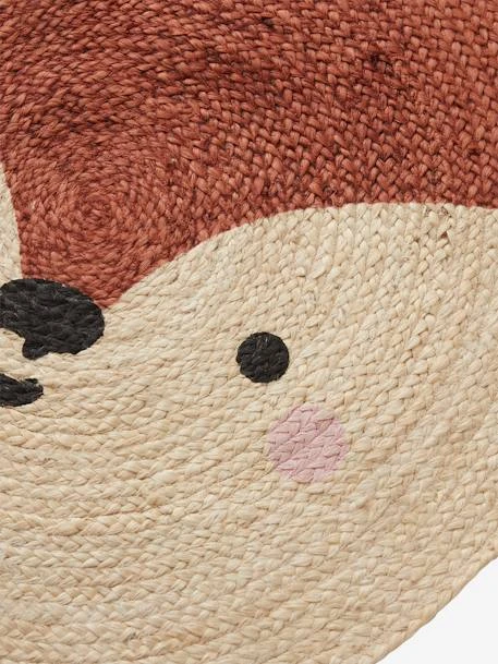 Tapis Jute Renard Marron Moyen Uni Avec Decor - Vertbaudet 6 Tapis Jute Renard Marron Moyen Uni Avec Decor - Vertbaudet – Image 4