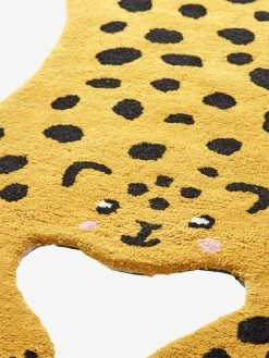 Tapis Panthère Ocre / Noir - Vertbaudet -Vertbaudet Boutique tapis panthere 2