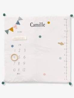 Tapis Photo Bébé Personnalisable écru / Vert - Vertbaudet -Vertbaudet Boutique tapis photo bebe personnalisable 2