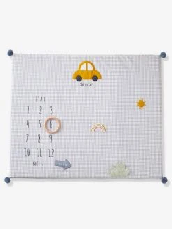 Tapis Photo Bébé Personnalisable En Gaze De Coton EN VOITURE SIMON ! Bleu - Vertbaudet 11 Tapis Photo Bébé Personnalisable En Gaze De Coton EN VOITURE SIMON ! Bleu - Vertbaudet -Vertbaudet Boutique tapis photo bebe personnalisable en gaze de coton en voiture simon 1 4