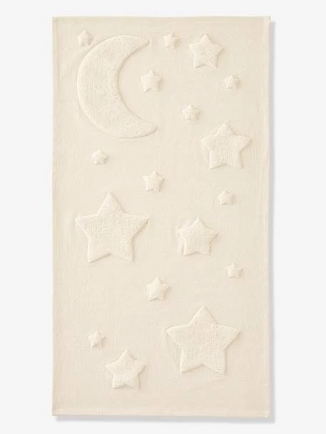 Tapis Rectangle Relief Lune Et étoiles Luna Beige - Vertbaudet 3 Tapis Rectangle Relief Lune Et étoiles Luna Beige - Vertbaudet