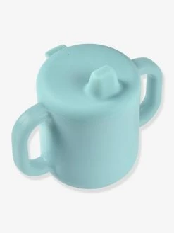 Tasse D'apprentissage BEABA En Silicone Bleu - Beaba -Vertbaudet Boutique tasse dapprentissage beaba en silicone 3