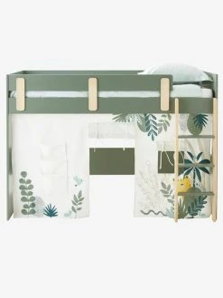 Tente De Lit Jungle Imaginaire Blanc Clair Uni Avec Decor - Vertbaudet -Vertbaudet Boutique tente de lit jungle imaginaire 5
