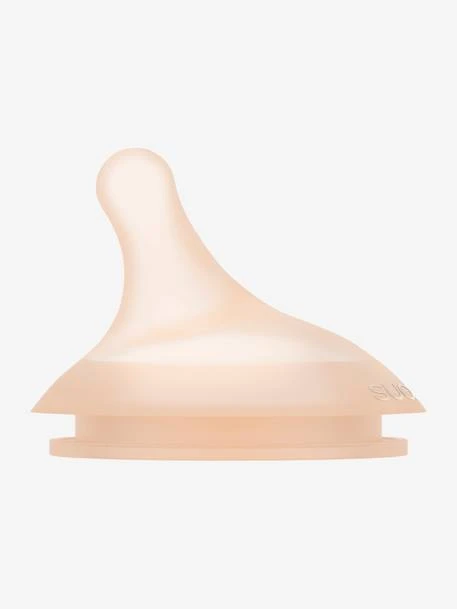 Tétine Spécial Allaitement Pour Biberon Zéro Zéro® SUAVINEX (lot De 2) Peau - Suavinex 4 Tétine Spécial Allaitement Pour Biberon Zéro Zéro® SUAVINEX (lot De 2) Peau - Suavinex – Image 2