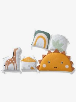 Tour De Lit / Tour De Parc Modulable TANZANIE Ivoire / Multicolore - Vertbaudet -Vertbaudet Boutique tour de lit tour de parc modulable tanzanie 4