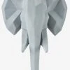 Trophée Mural éléphant Lumineux Gris - Vertbaudet -Vertbaudet Boutique trophee mural elephant lumineux