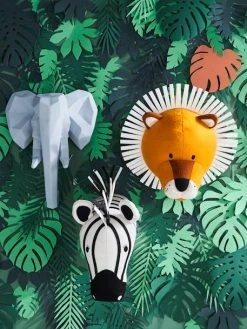 Trophée Zèbre Blanc/noir - Vertbaudet -Vertbaudet Boutique trophee zebre 2