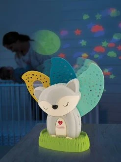 Vertbaudet Boutique -Vertbaudet Boutique veilleuse projecteur musical renard 2 en 1 infantino 1